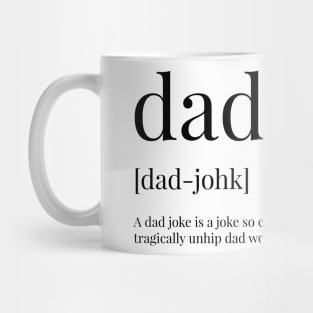 Dad Joke Definition Mug